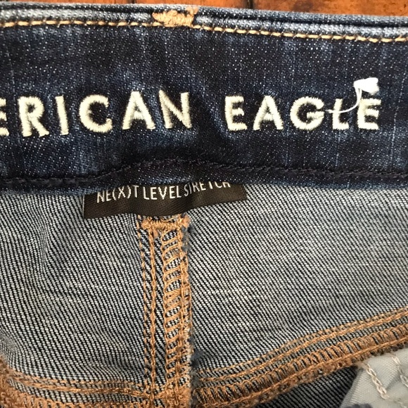 American Eagle AEO next level stretch curvy hi-rise jegging size 4 Long - Picture 7 of 8